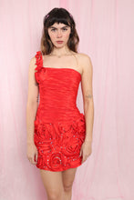 ❤️ 00s Ruched Rosette Dress