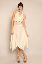 90s Sunflower Gauze Dress