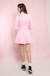 ❤️ 70s Pink Mod Mini Dress