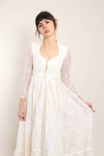 70s Gunne Sax Lace Dress