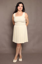 90s Pleated Tank Dress