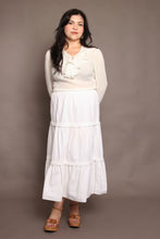 90s Cotton Peasant Skirt