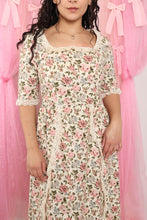 ❤️ 70s Floral Prairie Dress With Hat