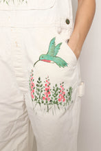 90s Hand Painted Pointer Overalls