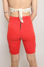 80s Red Bermuda Shorts