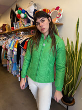 70s Green Puffer Jacket