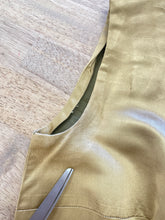 50s Golden Silk Dress