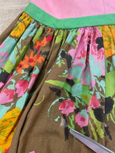 60s Floral Cotton Dress