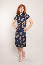 40s Sheer Floral Dress