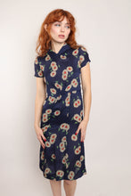 40s Sheer Floral Dress