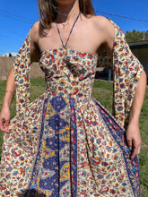 50s Printed Cotton Dress Set