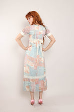 70s Marbled Prairie Dress