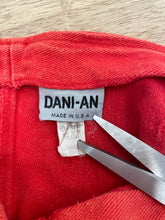 80s Red Bermuda Shorts