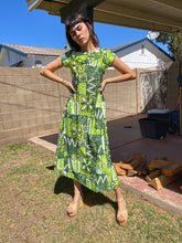70s Tiki Hawaiian Dress