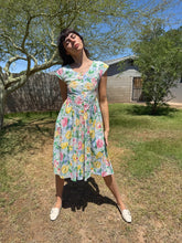 90s Floral Cotton Dress