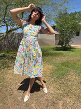 90s Floral Cotton Dress