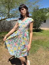 90s Floral Cotton Dress