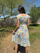 90s Floral Cotton Dress