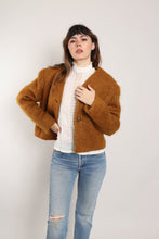 80s Mustard Mohair Jacket