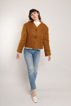 80s Mustard Mohair Jacket