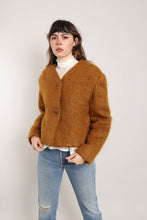 80s Mustard Mohair Jacket