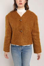 80s Mustard Mohair Jacket