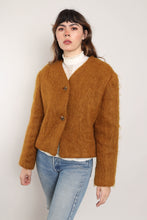 80s Mustard Mohair Jacket