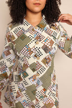 70s Droop Collar Dress