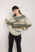 80s Textured Angora Sweater