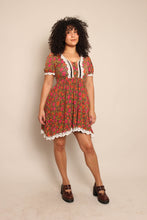 00s Floral Babydoll Dress