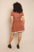 00s Floral Babydoll Dress
