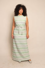 60s Silver Striped Dress