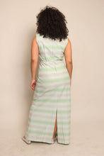 60s Silver Striped Dress