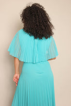 70s Chiffon Grecian Dress