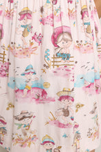 70s Novelty Print Mini Dress