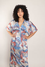 70s Psychedelic Faces Dress