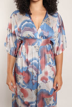 70s Psychedelic Faces Dress