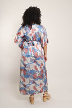 70s Psychedelic Faces Dress