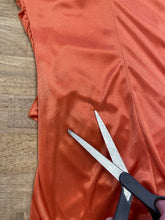 00s Orange Glitter Dress