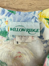 90s Floral Cotton Dress