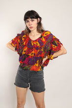 90s Paisley Flutter Shirt