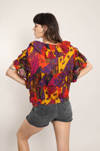 90s Paisley Flutter Shirt