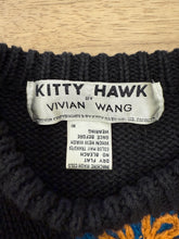 90s Floral Abstract Sweater