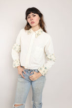 60s Ruffle Trim Shirt