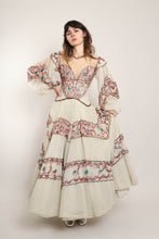40s Beaded Chiffon Gown
