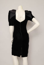 80s Bow Tie Sleeve Dress