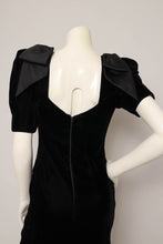 80s Bow Tie Sleeve Dress