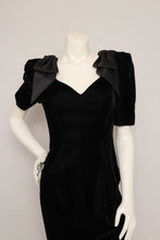 80s Bow Tie Sleeve Dress