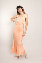 40s Silk Satin Nightgown