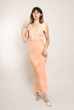 40s Silk Satin Nightgown